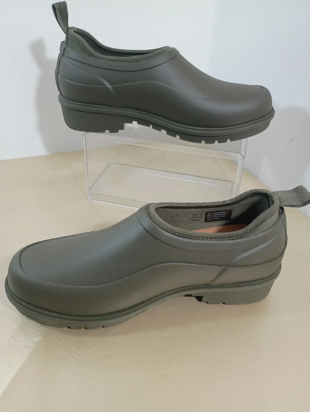 FitFlop Women's SZ 8 WONDERWELLY Rain Boot Deep Green